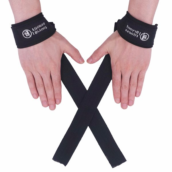 Anti-Slip Lifting Straps Hand Wraps Wrist Straps Support For Weight Lifting - Image 2