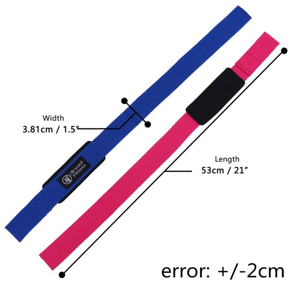 Anti-Slip Lifting Straps Hand Wraps Wrist Straps Support For Weight Lifting - Image 4