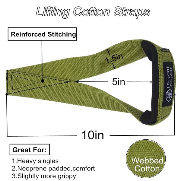 Anti-Slip Lifting Straps Hand Wraps Wrist Straps Support For Weight Lifting - Image 5