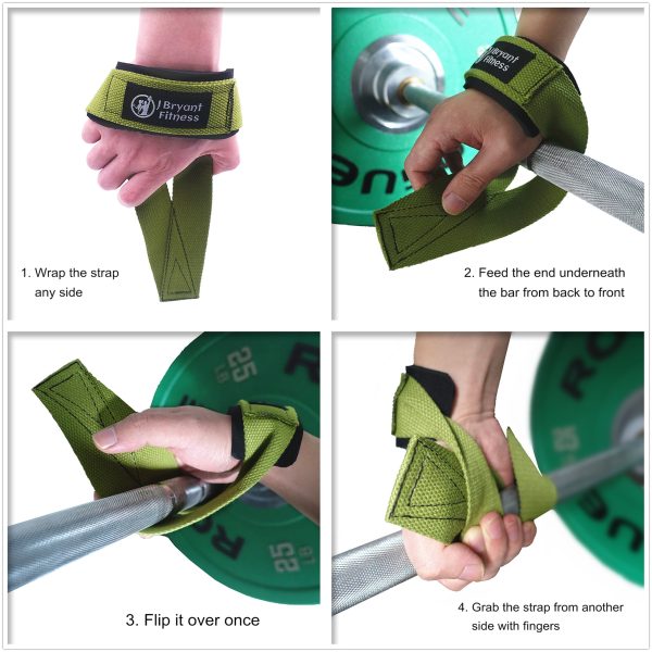 Anti-Slip Lifting Straps Hand Wraps Wrist Straps Support For Weight Lifting - Image 6