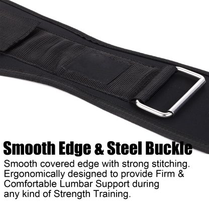 Gym Weightlifting Belt Bodybuilding Powerlifting Crossfit Lumbar Support - Image 3