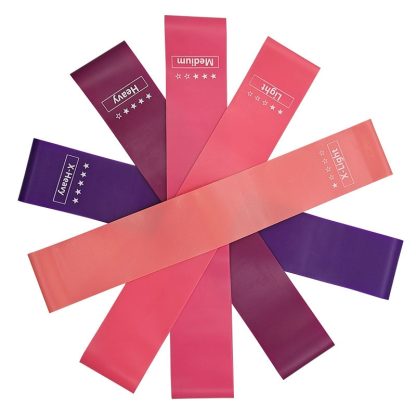 Resistance Bands Yoga Exercise Bands Elastic Rubber Pilates Crossfit Bands - Image 5