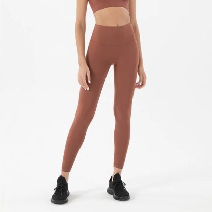 HULA Bronze High Waisted Tight Leggings for Gym and Yoga